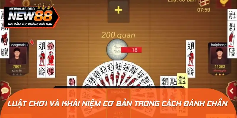 Luật chơi và khái niệm cơ bản trong cách chơi Chắn cho người mới