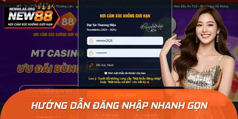 Hướng dẫn đăng nhập an toàn và thành công nhanh