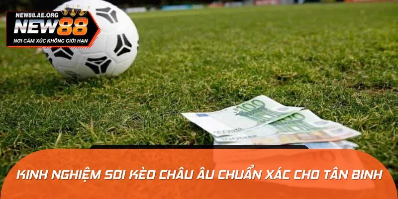 Mẹo đặt cược kèo châu Âu chuẩn xác cho người mới bắt đầu