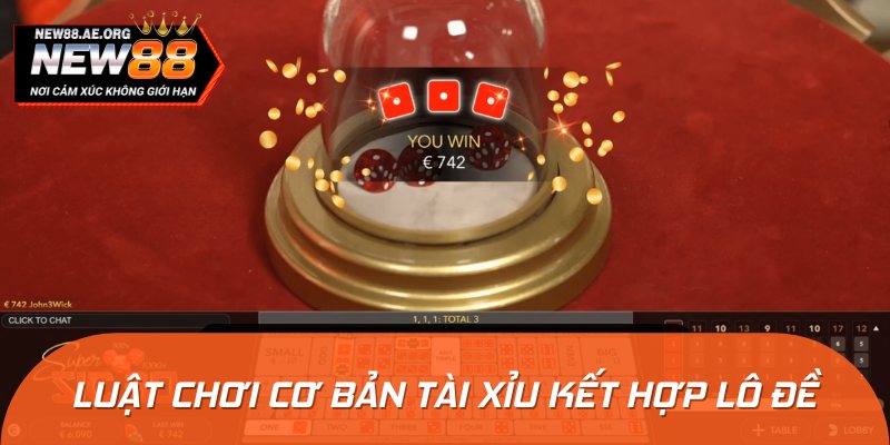 Tìm hiểu luật chơi của Tài Xỉu kết hợp lô đề