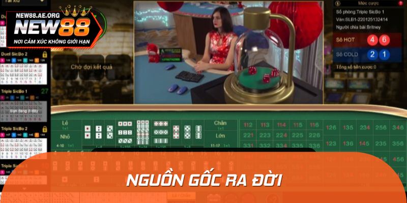 Tựa game Tài Xỉu truyền thống bắt nguồn từ trò chơi dân gian